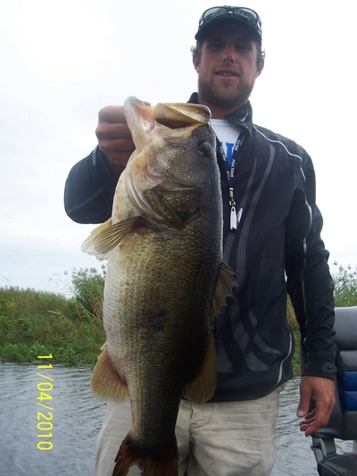 Andy with is 10LB St Johns River Trophy Bass
