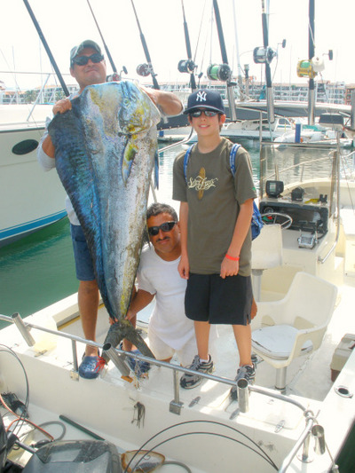 66 inch Dorado caught by Cole Brook, 12 yrs.