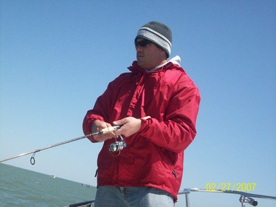 Kurt trying to top Denny's catch!