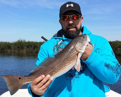 loue with a nice slot red fish