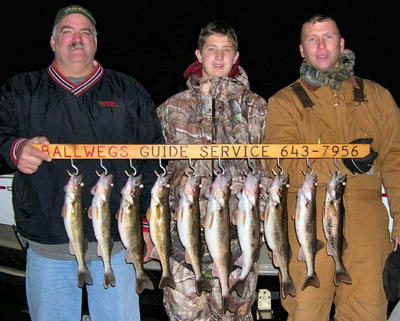 Brian Ott, Cody & Dave Rod with some for the pan