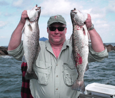 BIG INLET ROCKS = BIG INLET SPECKLED TROUT
