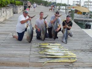 Tuna and Mahi Mahi Catch
