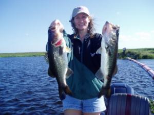 Laura with a double by herself.