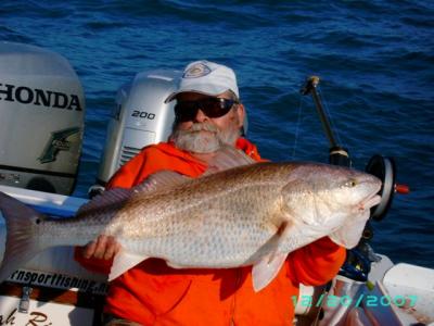 Capt Butch with an almost NC Citation Red Fish