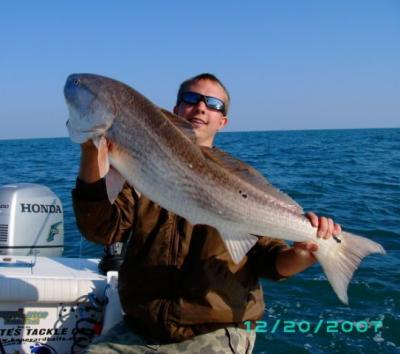Capt Chris with a NC Citation Red Fish