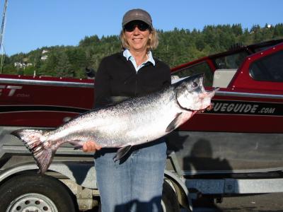 32 lb Chinook on 8/31/07