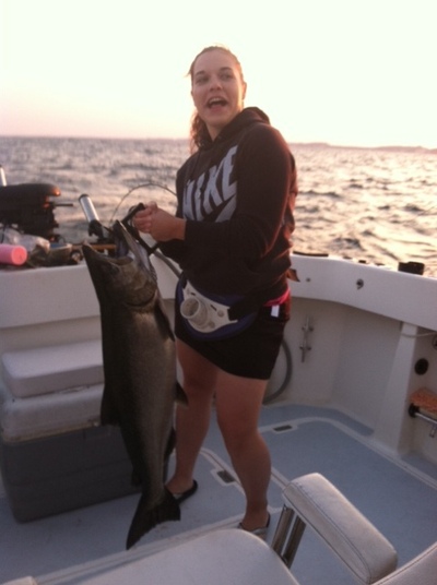 24 pound salmon
