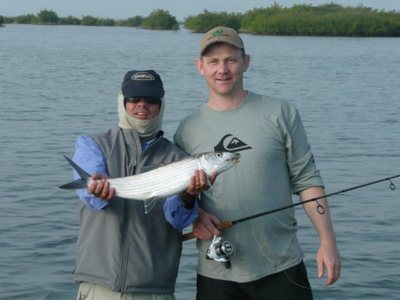 Bob Kidd's first bonefish