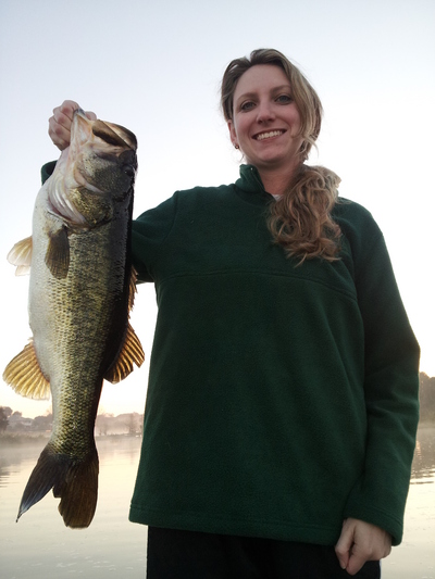 Johns Lake bass fishing