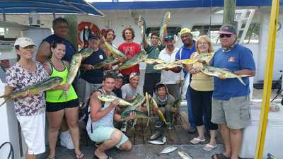 32 keeper dolphin caught on the Mary  B III