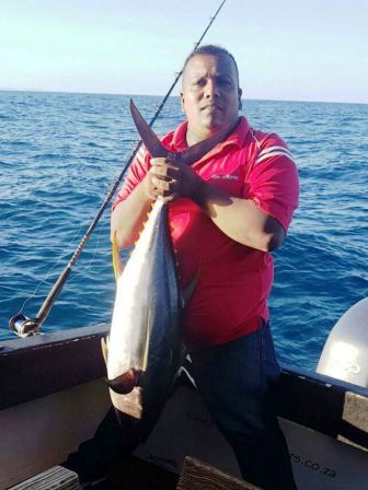 Tuna with Blue Water Charters Durban