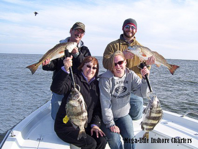 Family fishing adventures are fun when the bites red hot!