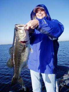 Christy with a nice bass!