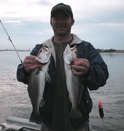 Chris with two nice ones