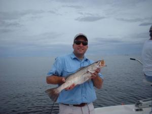 Real nice speck caught by Kevin Raby