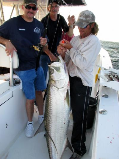 Tarpon--Unusual Catch for our style of fishing.