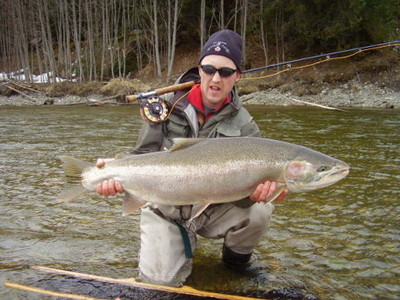 BC Canada Steelhead fly fishing