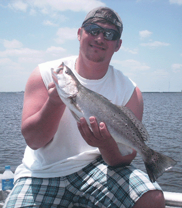 Markus with a nice one