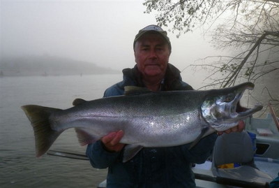 Photo of the Week: Coho (Silver) Salmon fishing closes today, October 31st and I