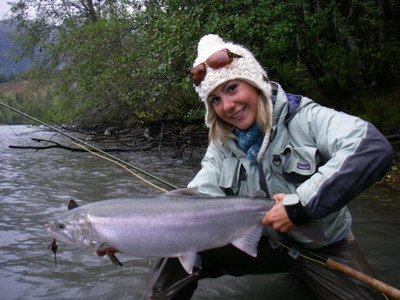 Photo of the Week: Season Review: Photo shows April Vokey of Fly Gal Ventures