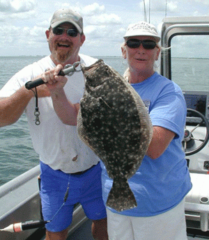 (1 of 10) 6# flounder on what?? A Float-rig!