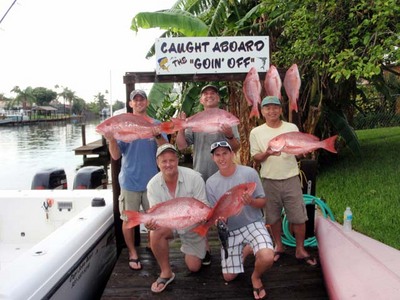 Todays Catch aboard the Goin Off