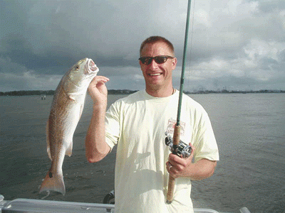 Scott from Pittsburg with a nice red before the storm on 7/5