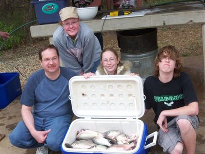 Allen family on 3/21/2009