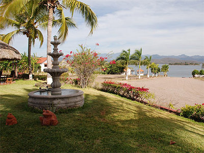 View from Anglers Inn on Lake El Salto