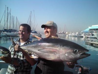 Yellowfin Tuna cuaght off Durban