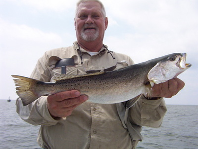 John with a Gator Trout
