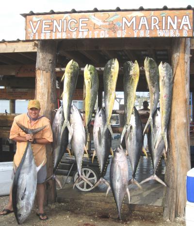 Bert Alverez Show Off His Big Tuna