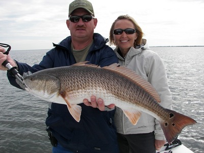 Cold Weather Redfish!