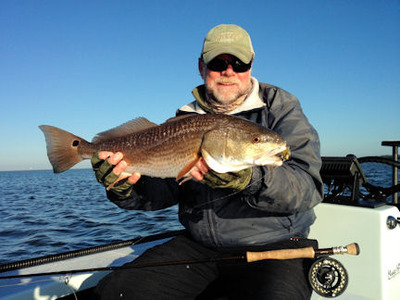 Capt. Rick Grassett Pine Island Sound Grassett Flats Minnow fly red