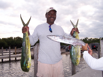 Mr Harrison Dolphin and King Mackerel 11/7/08