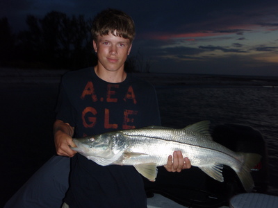 Tampa Bay Night TIme Snook Action!