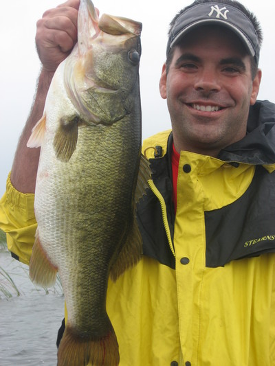 Brian was proud of his big Okeechobee Bass