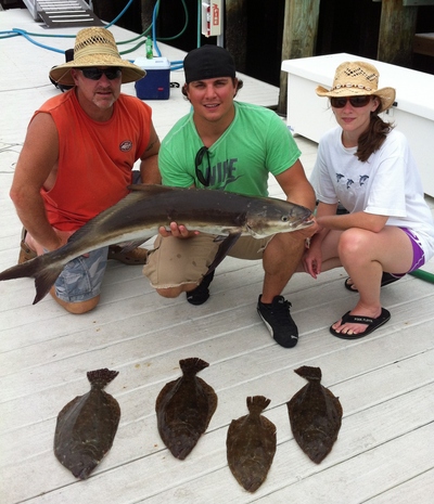 Cobia and FLounder