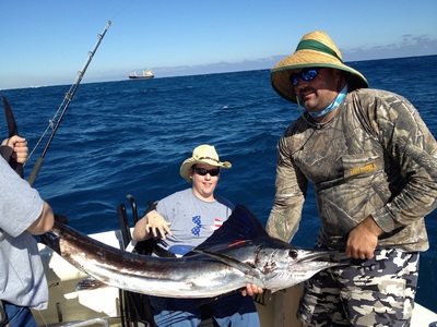 Sailishing with Hunter