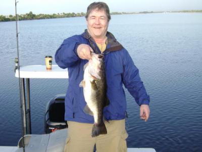 Dave with a gal that fell for the allure of the SwimSenko