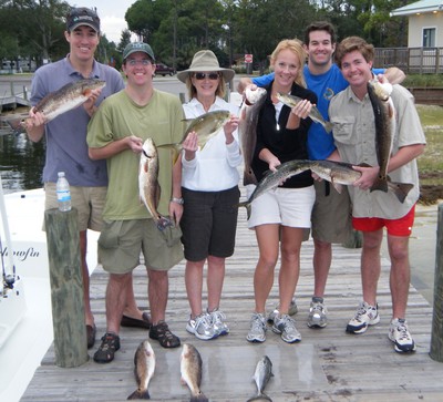 Good Day of Destin Bay Fishing