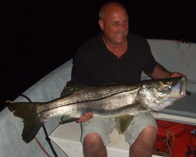 This is a shot of steve with a true certified lunker!