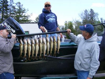 Loading up the stick!