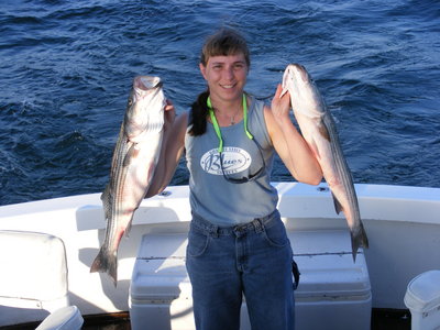 Anne MacDonald & her fish...