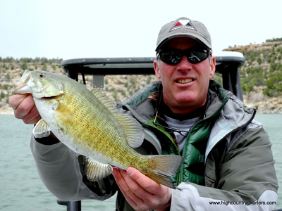 Small Mouth that ate a 9 inch Hogy!