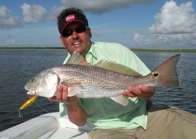 Topwater Redfish