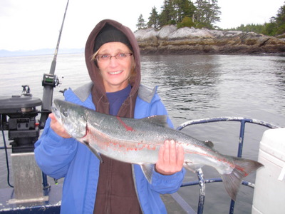 Sally with a great one