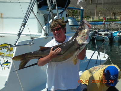 Ellie and her 32 lb snook