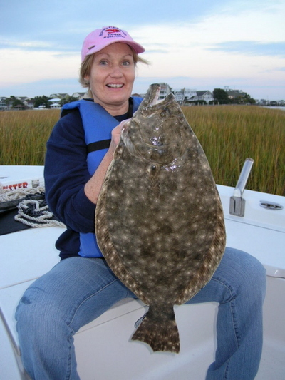 Eight Pound Flounder